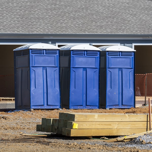 do you offer hand sanitizer dispensers inside the portable toilets in Given